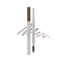 Rom&Nd Han All Flat Brow W2 Mild Wood - 0.17 G Eyebrow Pencil In Warm Milk Brown