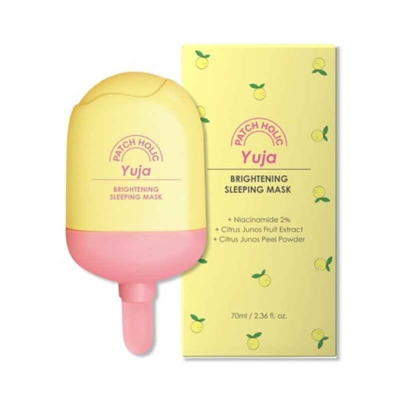 Patch Holic Yuja Brightening Sleeping Mask With Vitamin C, 70ml