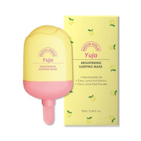 Patch Holic Yuja Brightening Sleeping Mask With Vitamin C, 70ml