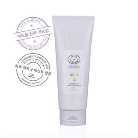 Juice To Cleanse Biome AC Foam Cleanser 150g K-Beauty Skincare Moisture