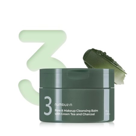 Pore&Makeup Cleansing Balm With Green Tea And Charcoal