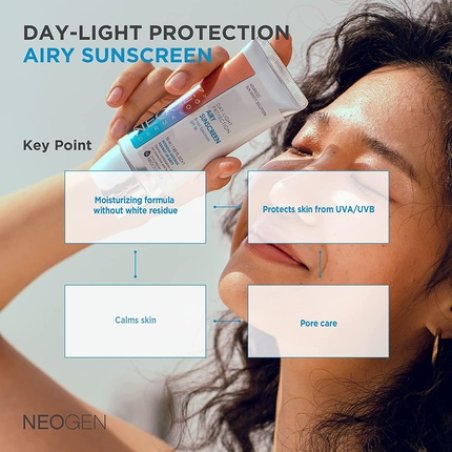 NEOGENLAB DERMALOGY UVA/UVB SPF50 Day-Light Protection Airy Sunscreen Essence-type Moisturizing Weightless Sunscreen