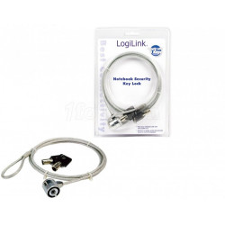 LogiLink compatible Cadenas pour ordinateur portable, serrure à clé