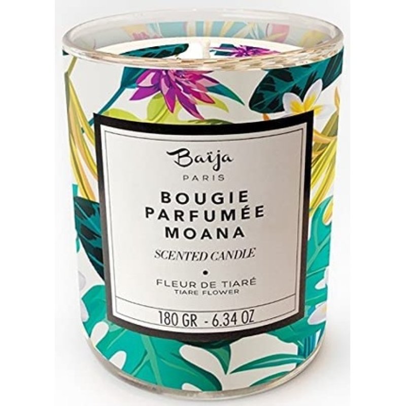 Baija Paris Scented Candle With Tiare Flower 180gr