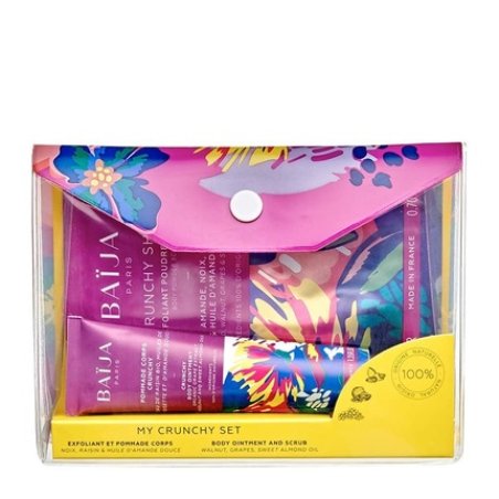 Baija Travel Set My Crunchy Set Exfoliant Body 20g and Body Ointment 100g