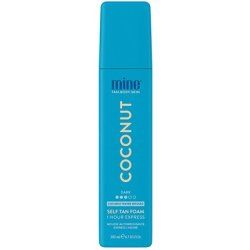 Minetan Coconut Water Self Tan Foam For Ultra Dark Tanning - 200 Ml