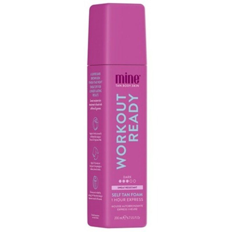 Minetan Workout Ready Self Tan Foam - 200 Ml