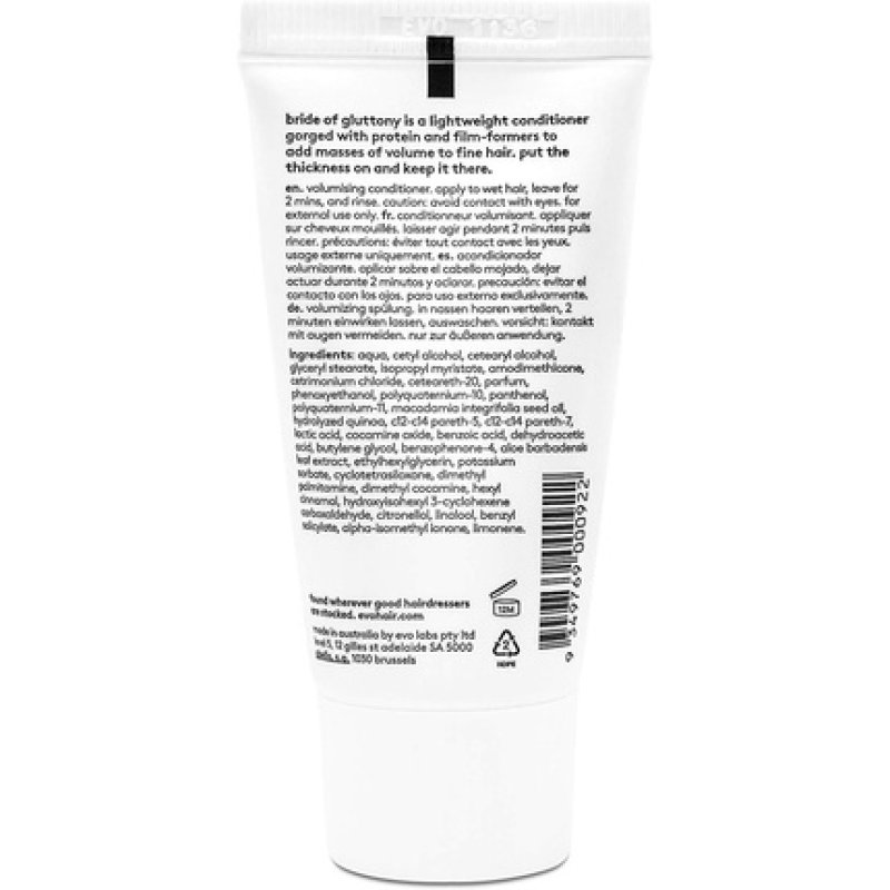 evo Bride of Gluttony Volumising Conditioner 30ml