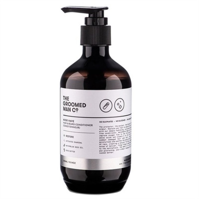 The Groomed Man Mint Hair & Beard Conditioner 300ml