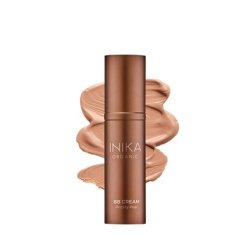 Inika Organic BB Cream Foundation Vegan Makeup with Hydrating Prickly Pear