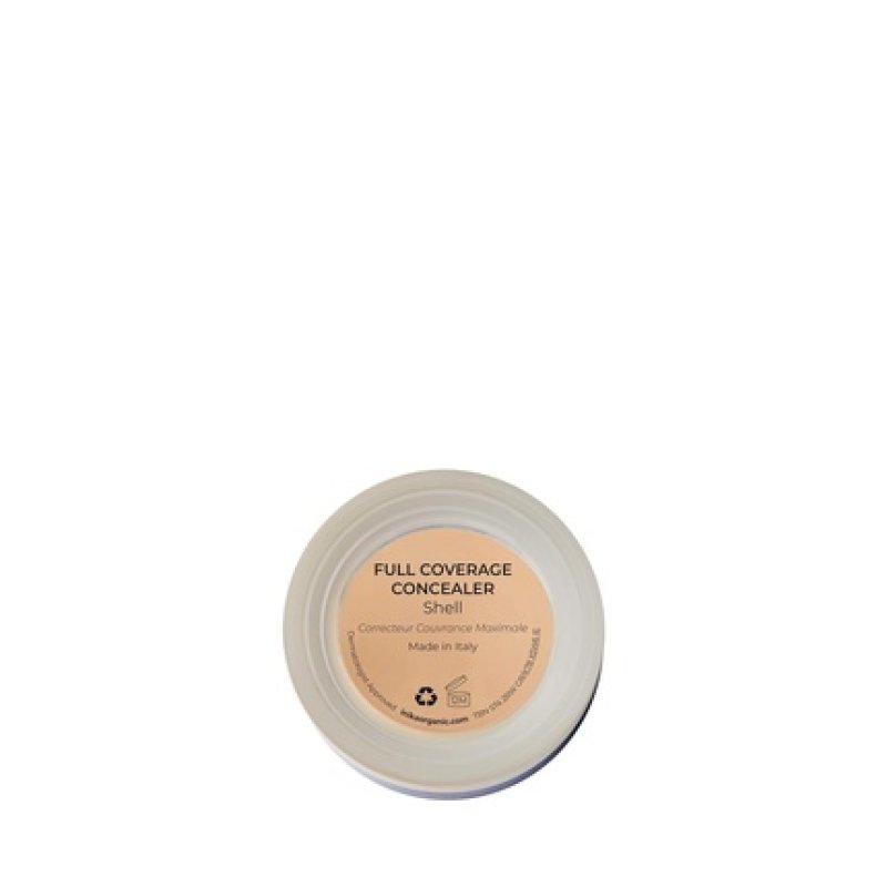 INIKA Full Coverage Concealer Shell 0.12 Ounce