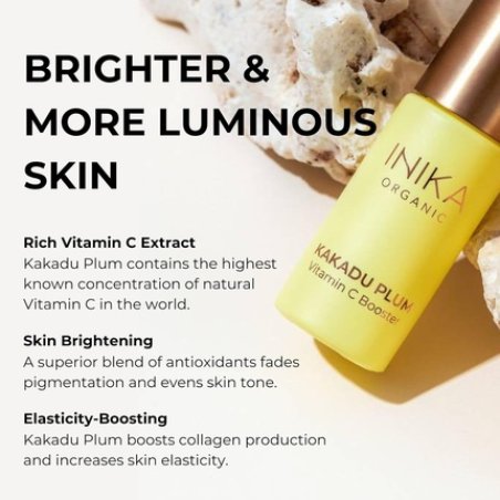 Inika Organic Kakadu Plum Vitamin C Booster - Clinically Proven Oil-Free