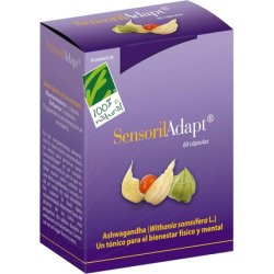 100% Natural Sensoril Adapt Equibro Mental and Emotional Support 60 Capsules