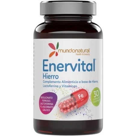 Mundo Natu Enervital Iron 30 Capsules