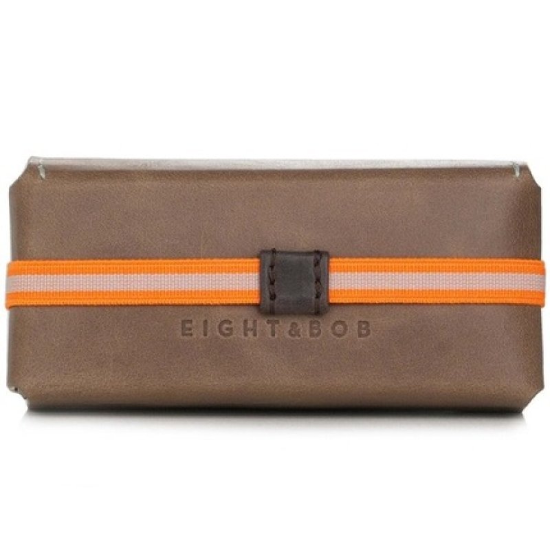 Eight & Bob Fragrance Leather Case Pearl Grey for 30ml