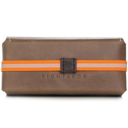 Eight & Bob Fragrance Leather Case Pearl Grey for 30ml