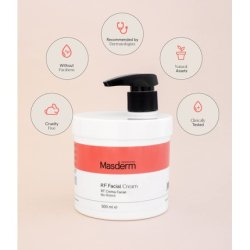 MASDERM Ultrasound Face Cream High Frequency Moisturizing Face Cream Anti-Wrinkle Hyaluronic Acid Professional Woman