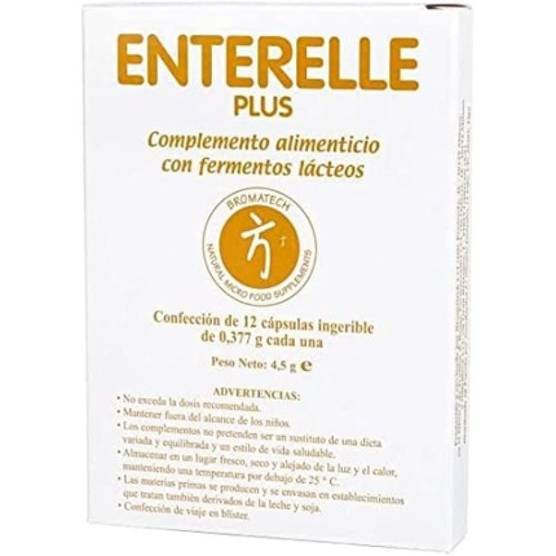 Bromatech Enterelle Plus 12 Capsules 200g