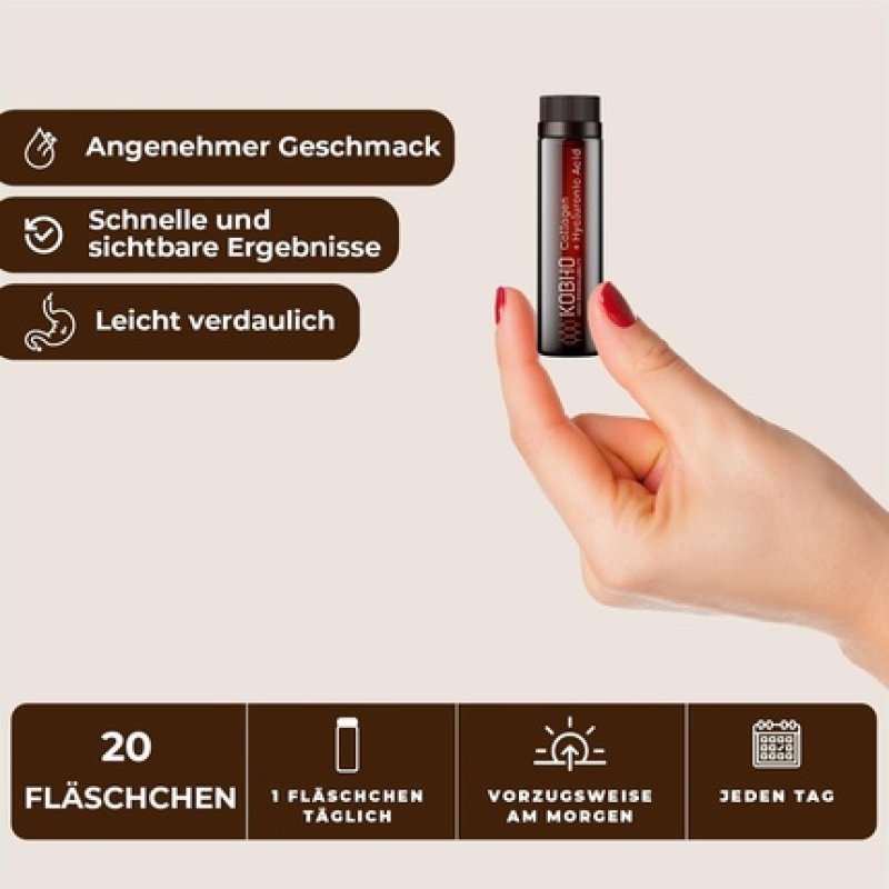 Verisol Collagen Joints Skin with Hyaluronic Acid Drinking Ampoules