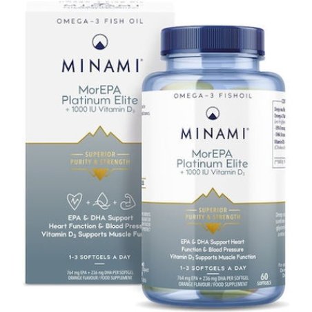 Minami Morepa Platinum Elite Vitamin D3 1000iu - 60 Softgels