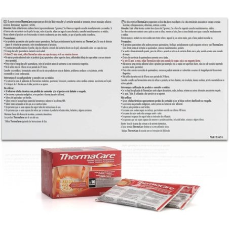 Thermacare Therapeutic Pain Patch for Lumbar and Cader - Pack of 4