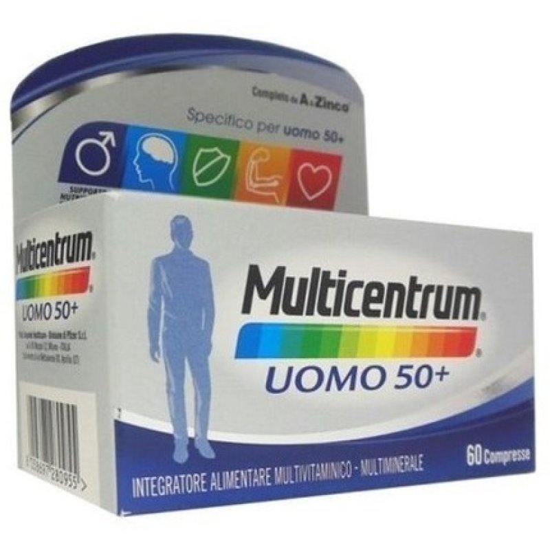 Multicentrum Man 50 Multivitamin Multimineral Supplement 60 Tablets