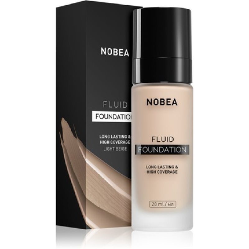 NOBEA Day-to-Day Fluid Foundation - Soft beige 07, 28 ml