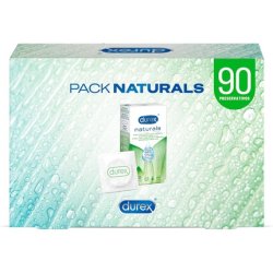 Durex Naturals Condoms with Natural Water-Based Lubricant Smooth Formula