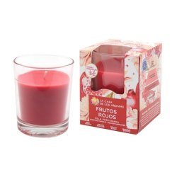 La Casa De Los Aromas Scented Candle Red Fruits 140g