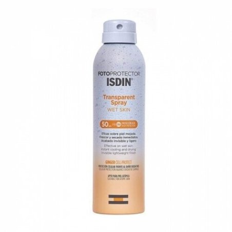 Isdin Fotoprotector Transparent Spray Wet Skin SPF 50 - 250ml