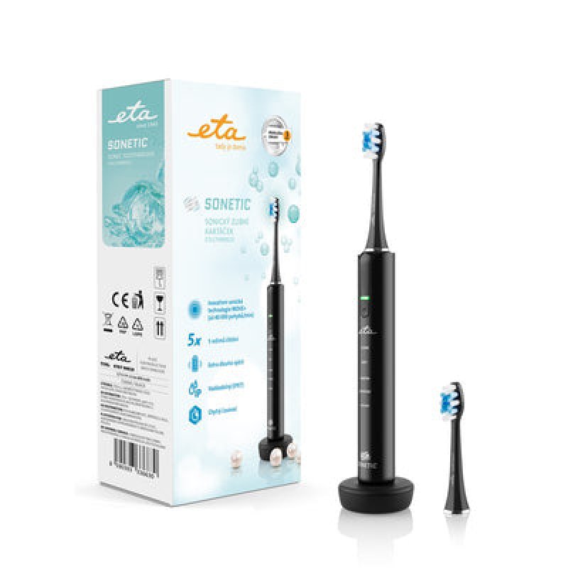 Eta Sonetic Adult Sonic toothbrush Black