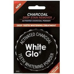 White Glo Activated Charcoal Teeth Whitening Powder 30g Australia
