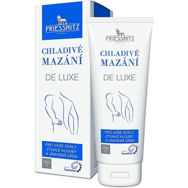 Priessnitz Cooling Salve DE LUXE for Tense Muscles 200ml