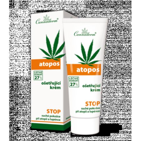 CANNADERM Atopos Skin Cream 75g for Atopy Psoriasis Dermatitis