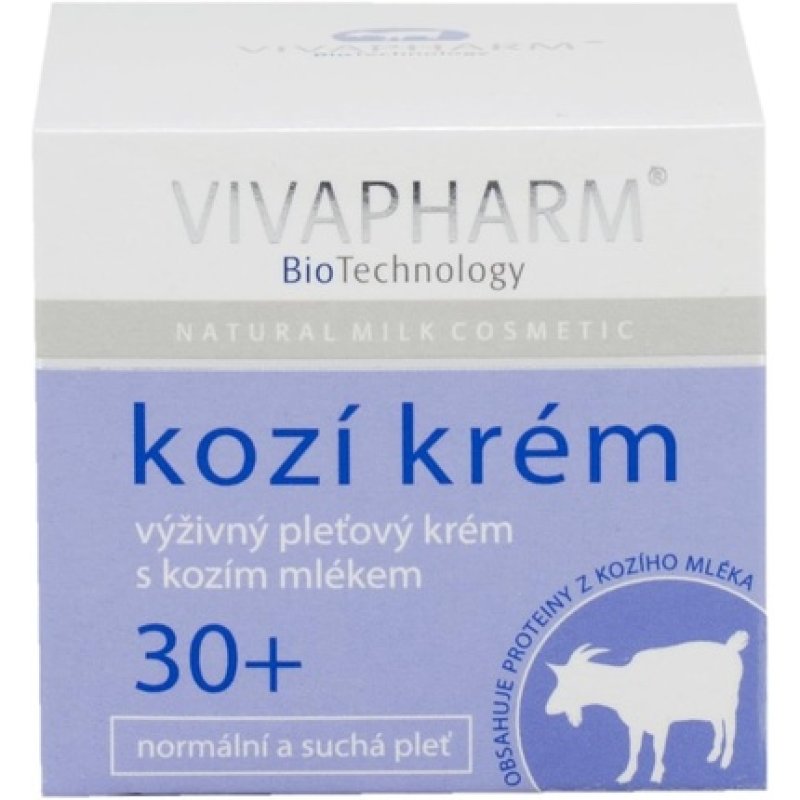 Vivaco Vivapharm Goat's Milk Nutritious Face Cream 50ml