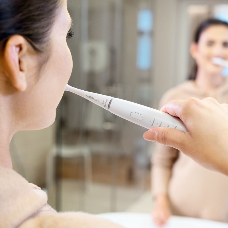 Niceboy SMASONICWHITE electric toothbrush Adult Vibrating toothbrush White