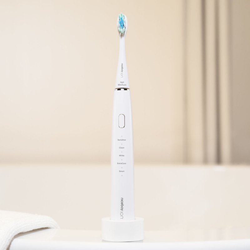 Niceboy SMASONICWHITE electric toothbrush Adult Vibrating toothbrush White