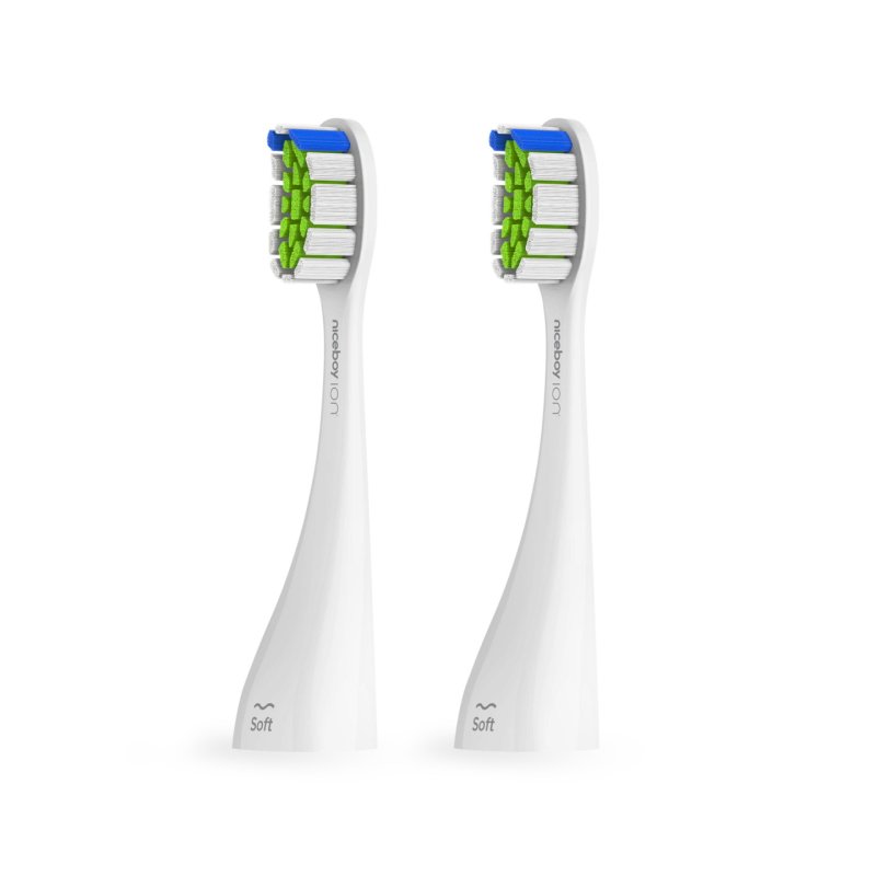 Niceboy SONICPROSFWH toothbrush head 2 pc(s) White