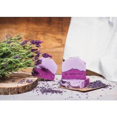 Almara Soap Lilac Lavender Fields Handmade Soap 100g