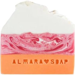Almara Soap Sakura Blossom Handmade Soap with Sweet Cherry Blossom Scent 100g
