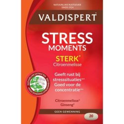 Valdispert Stress Moments Strong - Natural Sedative - 20 Tablets