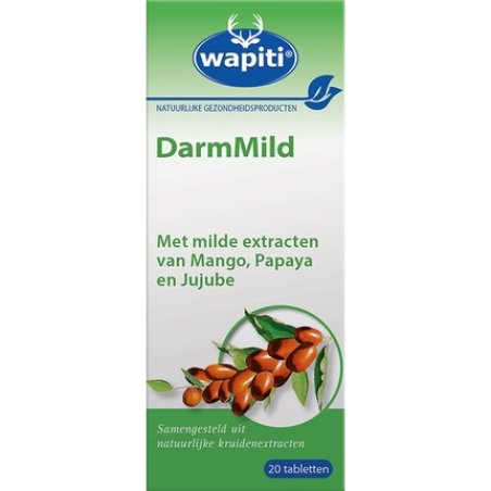 Wapiti Darmmild - 20 Tablets - Dietary Supplement