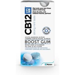 Cb12 Oral Care Boost Chewing Gum Strong Mint