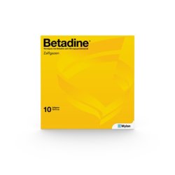 Betadine Zalfgaas 10x10cm - Betadine Wound Dressing
