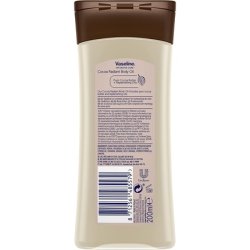 Vaseline Intensive Care Cocoa Radiant Body Oil with 100% Natural Cocoa Butter for Dry Skin 200ml
