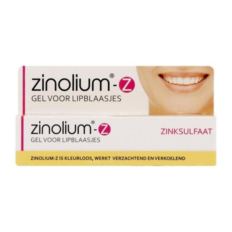 Zinolium Zinc Sulfate Lip Blister Gel