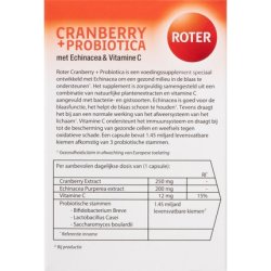 Roter Cranberry Probiotics - Supplement- 30 Capsules