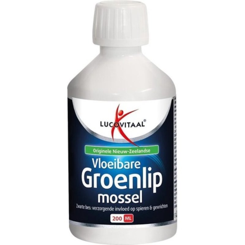 Lucovitaal Liquid Green Lipped Mussel Food Supplement - 200 Ml