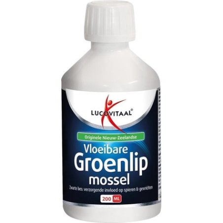 Lucovitaal Liquid Green Lipped Mussel Food Supplement - 200 Ml