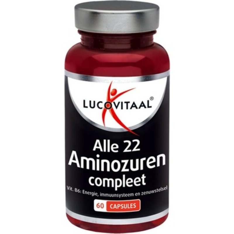 Lucovitaal Supplements - Amino Acids Complete Vitamin B6 - 60 Capsules